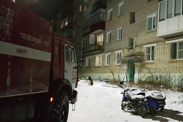 В Чаадаевке в квартире на улице Молодежной произошло возгорание 